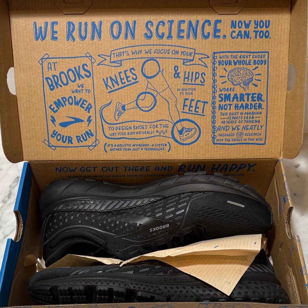 Brooks Men's Black Adrenaline GTS 21